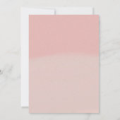 Invitation Fleur japonaise rose pastel (Dos)