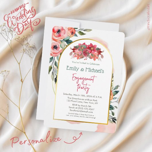Invitation Fleur rose gras Fleur printemps