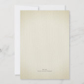 Invitation Fleur rose soleil fête spéciale d'anniversaire (Dos)