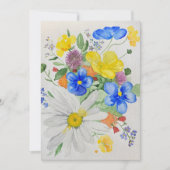 Invitation fleur sauvage (Devant)