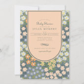 Invitation Fleur sauvage Arch Garden Baby shower (Devant)