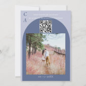 Invitation Fleur sauvage | Arche Mariage | Photo botanique | (Dos)