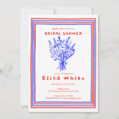 Invitation Fleur sauvage Bouquet Rustique Whimsical Fête des (Devant)