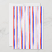 Invitation Fleur sauvage Bouquet Rustique Whimsical Fête des (Dos)