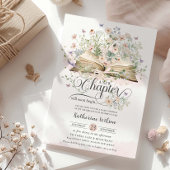 Invitation Fleur sauvage Chic Blush Réserver Nouveau Baby sho