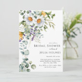 Invitation Fleur sauvage de fleurs | Floral de prairie | FÊTE (Debout devant)