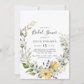 Invitation Fleur sauvage de fleurs | Floral de prairie | FÊTE (Devant)