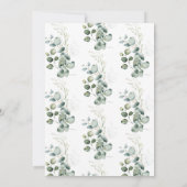 Invitation Fleur sauvage de fleurs | Floral de prairie | FÊTE (Dos)