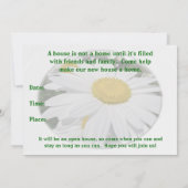 Invitation Fleur sauvage de la marguerite Oxeye (Dos)