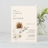 Invitation Fleur sauvage de l'automne - Répétition de photos  (Debout devant)