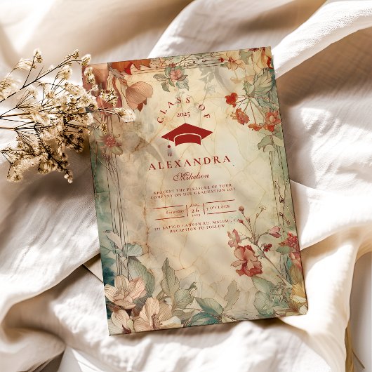 Invitation Fleur sauvage de Terracotta