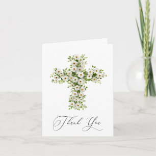 Invitation Fleur sauvage de White Meadow croix Religieux Merc