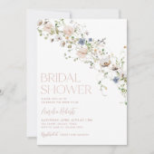 Invitation fleur sauvage Floral Bridal (Devant)
