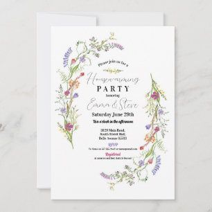 Invitation Fleur sauvage Floral Ditsy