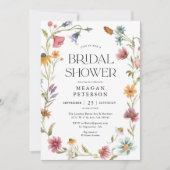 Invitation fleur sauvage Floral Spring Bridal (Devant)