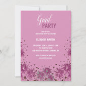 Invitation Fleur sauvage fraîche Lilac Purple (Devant)