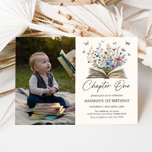 Invitation Fleur sauvage Histoire Chapitre Un Anniversaire Ph