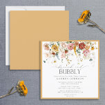 Invitation Fleur sauvage jaune Brunch & Fête des mariées mous<br><div class="desc">Vous recherchez une invitation à la douche nuptiale moderne et élégante ? Ne cherchez pas plus loin que cette étonnante Aquarelle Fleur sauvage Jaune Brunch & Bubbly Bridal Shower Invitation. Doté d'une superbe aquarelle fleurie dans des tons chauds et neutres, de blanc vif, de bleu roux et de sienne brûlée,...</div>