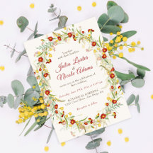 Fleur sauvage Jaune Marigold Mariage de feuillage