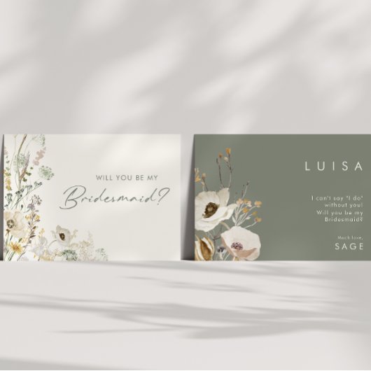 Invitation Fleur sauvage lunatique | Proposition d'ivoirienne