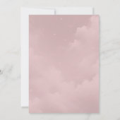 Invitation Fleur sauvage Lune Whispers N'Importe Quel Jour (Dos)