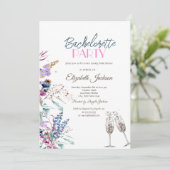 Invitation Fleur sauvage Meadow (Debout devant)