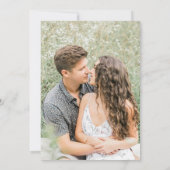 Invitation Fleur sauvage Meadow Boho Whimsical Script Photo (Dos)