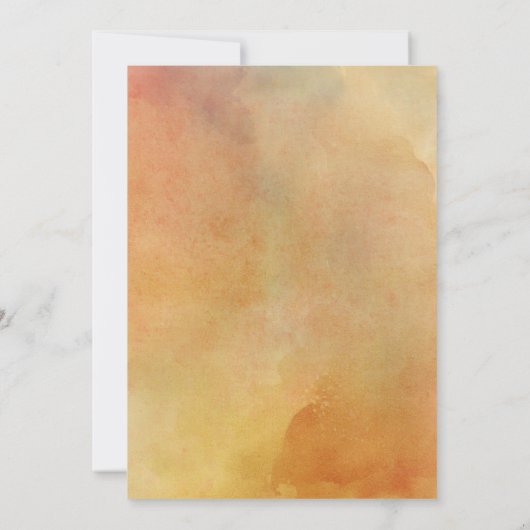 Invitation Fleur sauvage Meadow Elegant Summer Engagement Par (Dos)