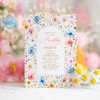 Fleur sauvage Meadow Floral Elégant Jardin Anniver