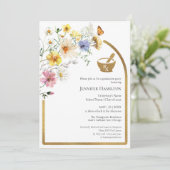 Invitation Fleur sauvage Pharmacy School Graduation Party Pho (Debout devant)