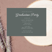 Invitation Fleur sauvage Photo High School Graduation Party