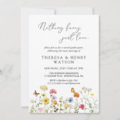 Invitation Fleur sauvage Rien De Chic Hébergement Réception (Devant)