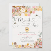 Invitation Fleur sauvage Signifie Être Fête des mariées (Devant)