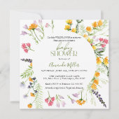 Invitation Fleur sauvage Spring Bloom (Devant)