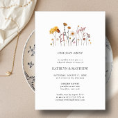 Invitation Fleur sauvage Whimsical Boho Mariage Un Jour