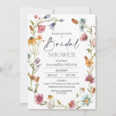 Invitation fleur sauvage Wreath Bridal Show (Devant)