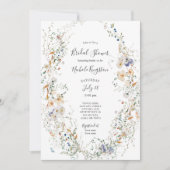 Invitation fleur sauvage Wreath Bridal Show (Devant)