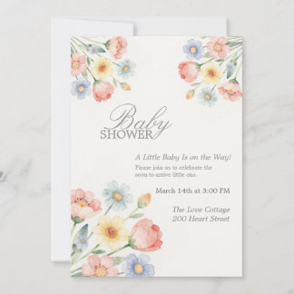 Invitation Fleur Sucrée