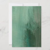 Invitation Fleur tropicale Luau Anniversaire (Dos)