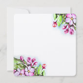 Invitation Fleurit d'Apple (Dos)