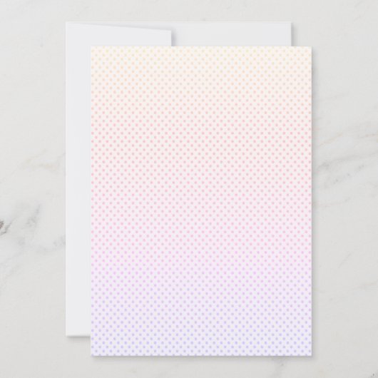 Invitation Fleurs adorables Papillon Anniversaire (Dos)