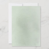 Invitation Fleurs blanches et Pampas Grass Boho Baptême (Dos)