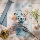 Invitation Fleurs Brumeuses