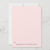 Invitation *~* Fleurs cardiaques AR6 QR MARIAGE ENREGISTRER L (Dos)