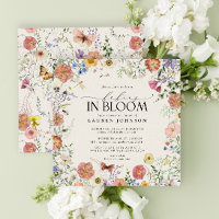 Fleurs de bébé florales de fleurs sauvages pressée