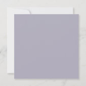 Invitation Fleurs de brunch de mariage  (Dos)