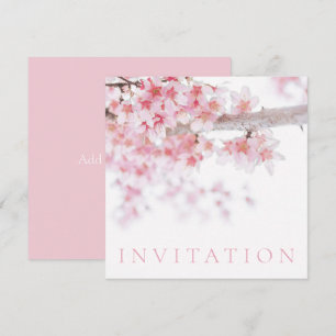 INVITATION : FLEURS DE CERISIER