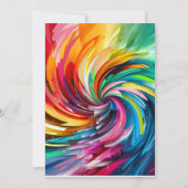 Invitation Fleurs de Cerisier Papillon Or Rose Quinceañera (Dos)