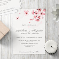 Fleurs de cerisier rose mariage romantique à fleur