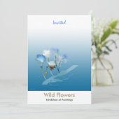 Invitation Fleurs de chuchotement (Debout devant)